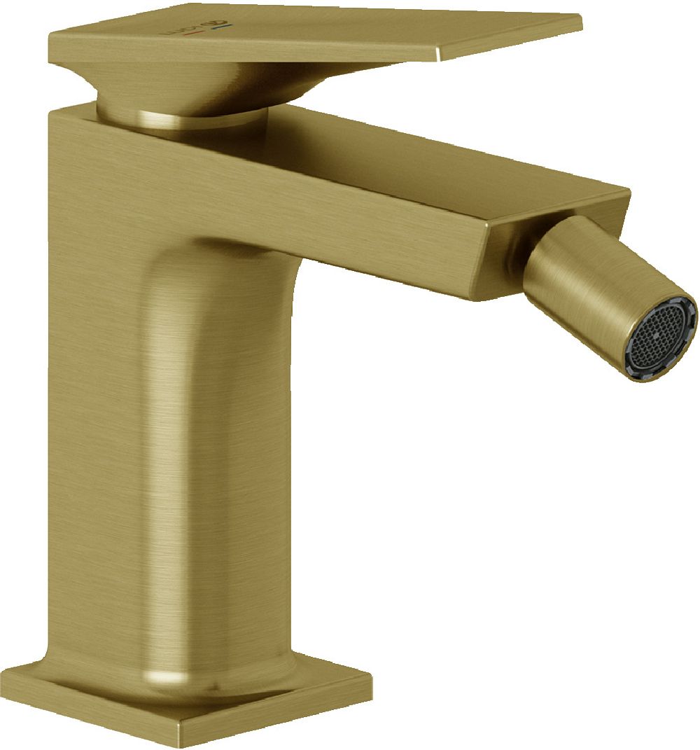 Kludi Decus grifo para bidé de pie oro 54217N075