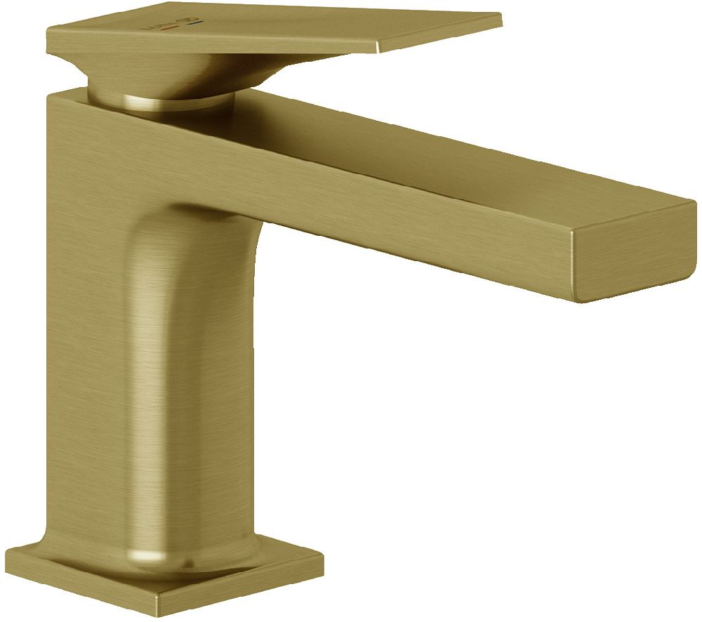 Kludi Decus grifo para lavabo de pie oro 54266N075