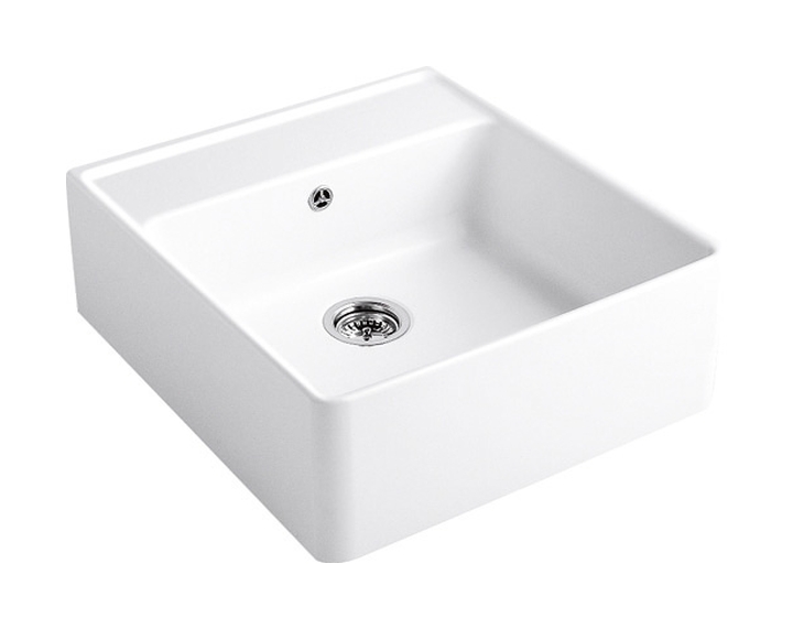 Villeroy & Boch Single-Bowl Sink fregadero de cerámica 63x59.5 cm blanco 632061R1HL2
