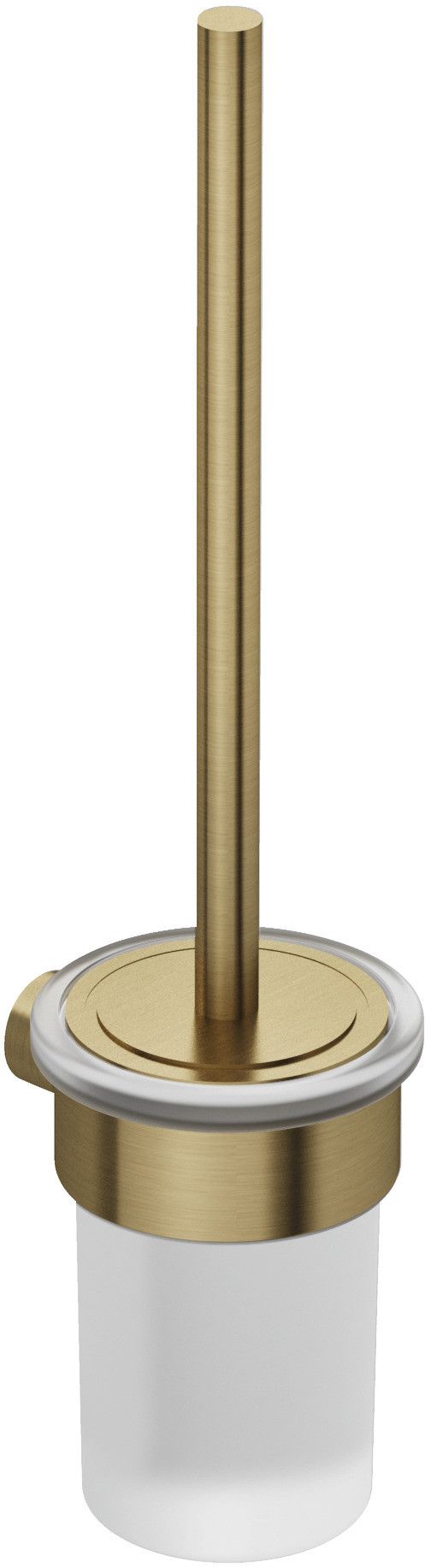 Kludi Vela R escobilla de wc con soporte atornillado oro 58974N0