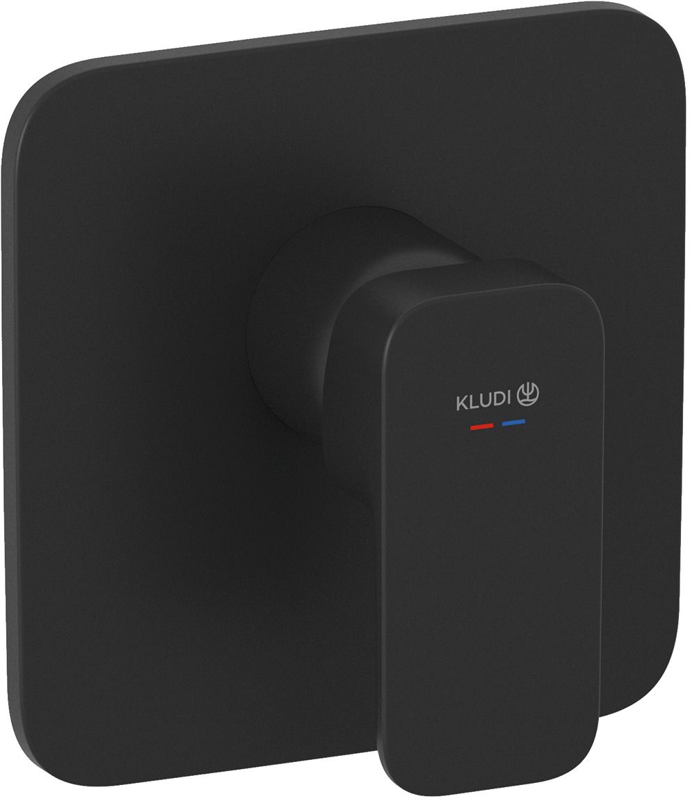 Kludi Renon grifo para ducha empotrado negro 427553975