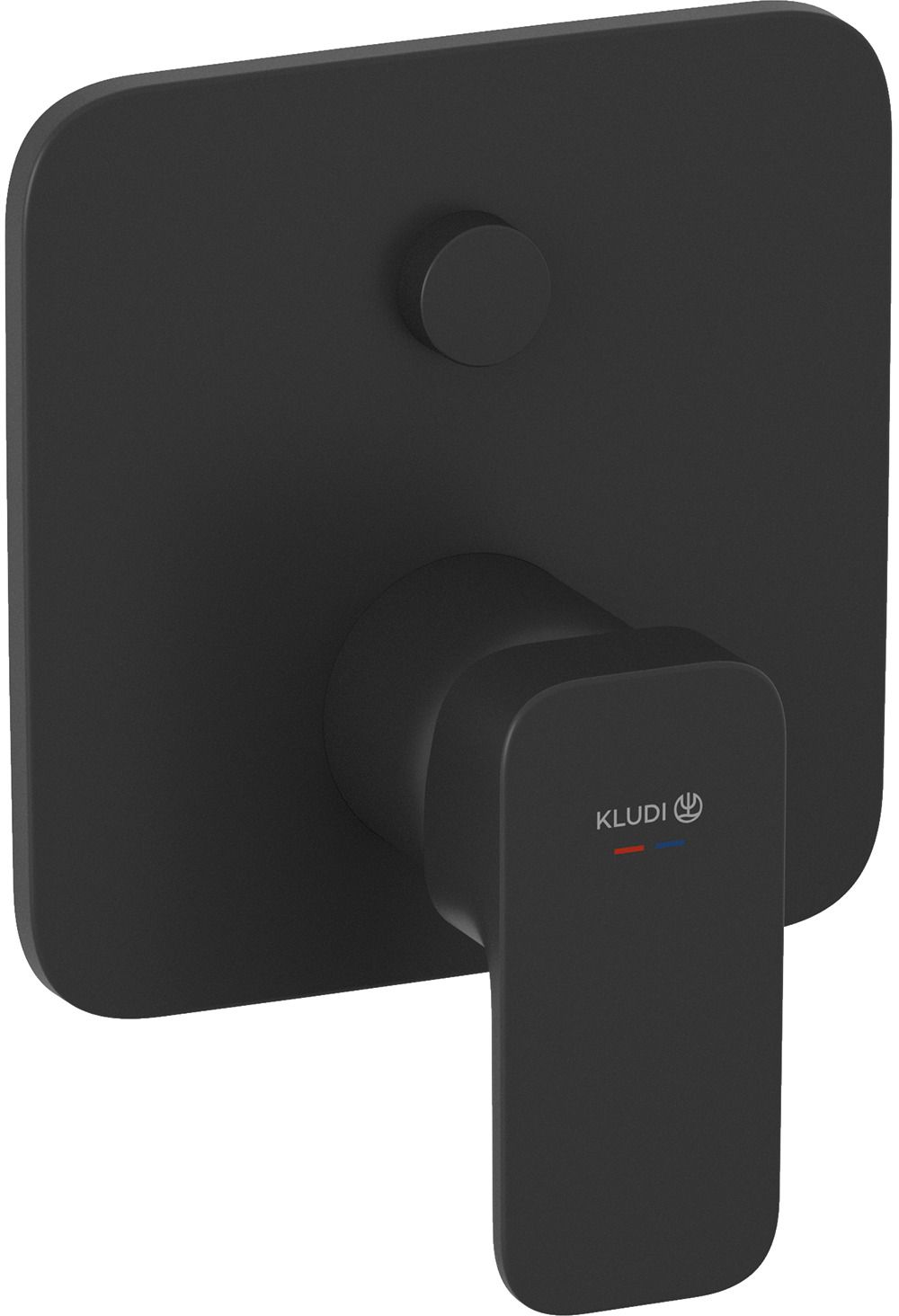 Kludi Renon grifo de bañera y ducha empotrado negro 427593975