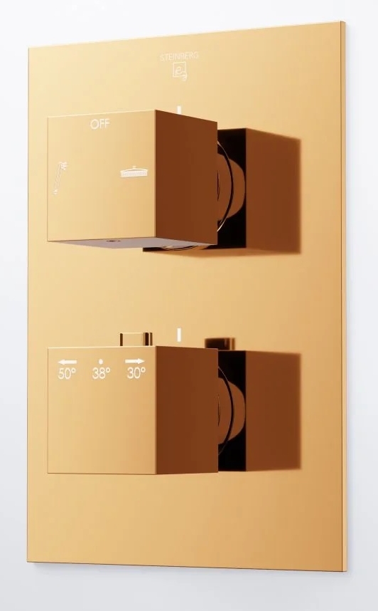 Steinberg 160 grifo de bañera y ducha empotrado con termostato || 16041333RG