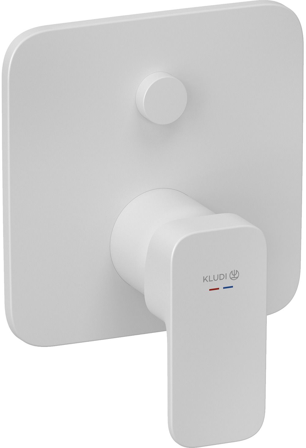 Kludi Renon grifo de bañera y ducha empotrado blanco 427595375