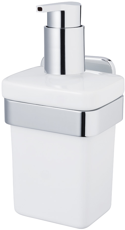 BISK Tore dispensador de jabón ml cromo 07821