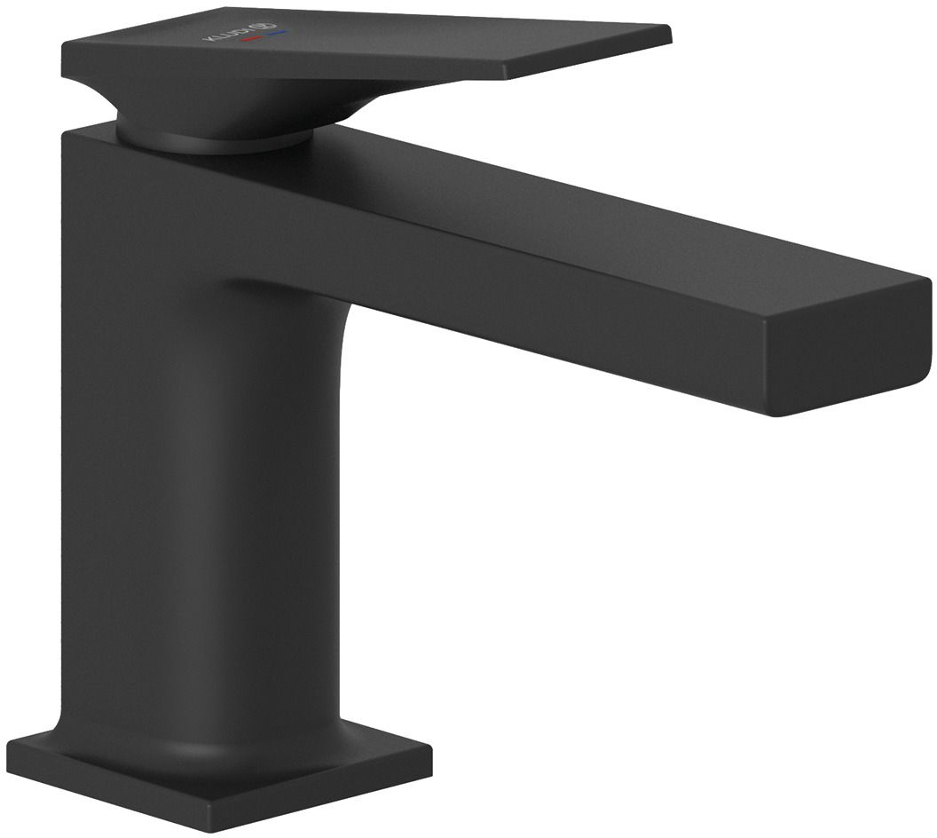 Kludi Decus grifo para lavabo de pie negro 542663975