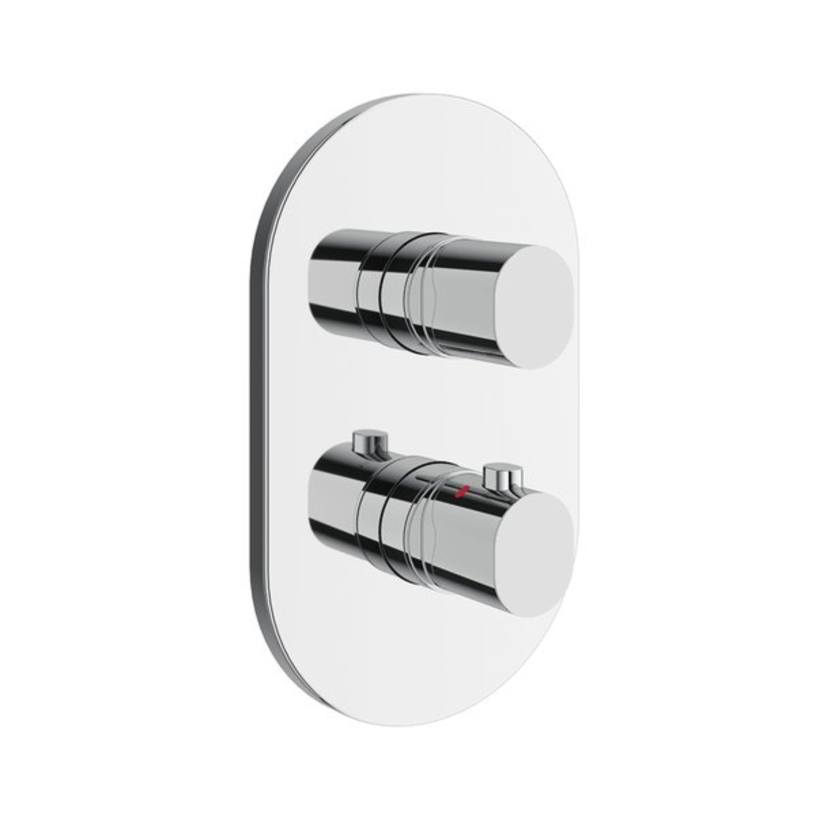 Ravak Chrome II grifo de bañera y ducha empotrado con termostato cromo X070455