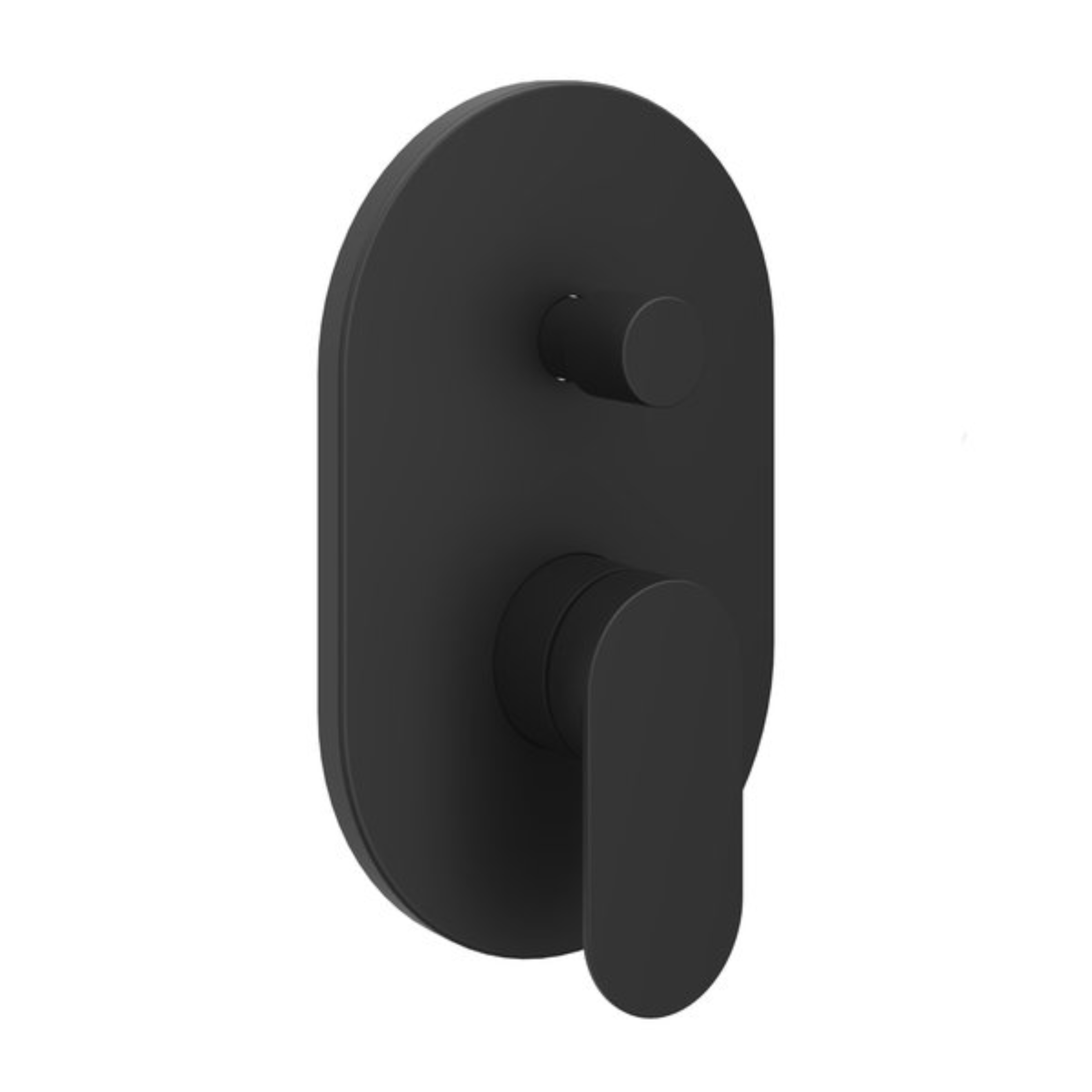 Ravak Chrome II grifo de bañera y ducha empotrado negro X070466