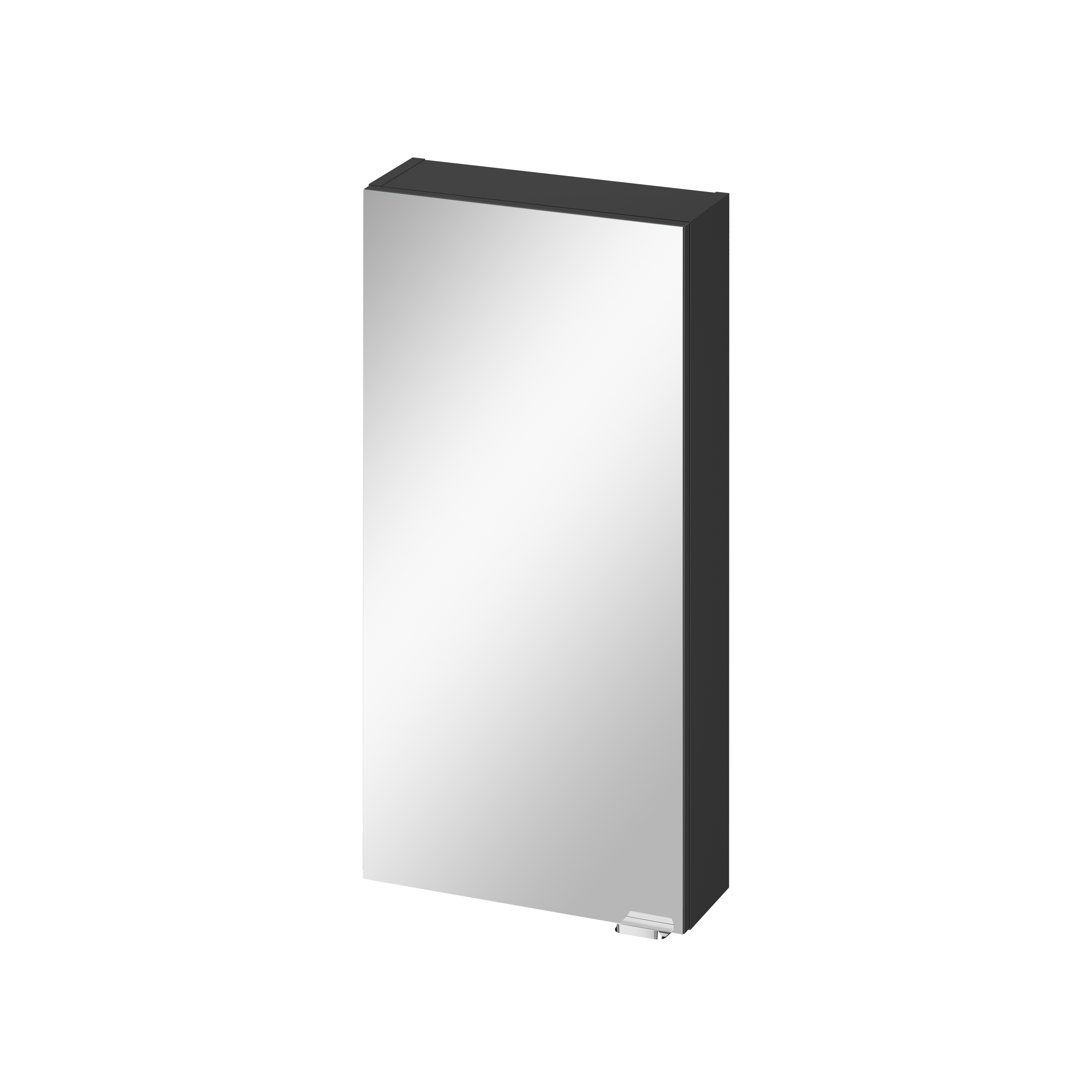 Cersanit Larga armario 40x14.3x80 cm con espejo antracita S164-033