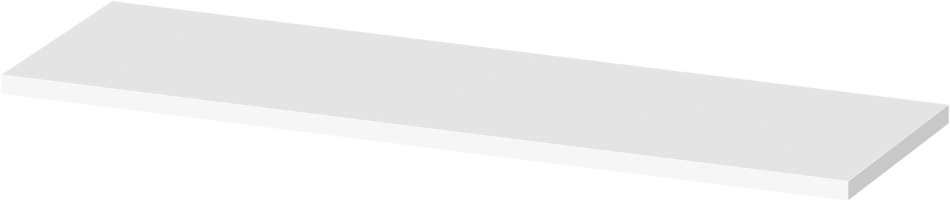Cersanit Larga encimera sobre armario 76.4x22.5 cm blanco S164-051