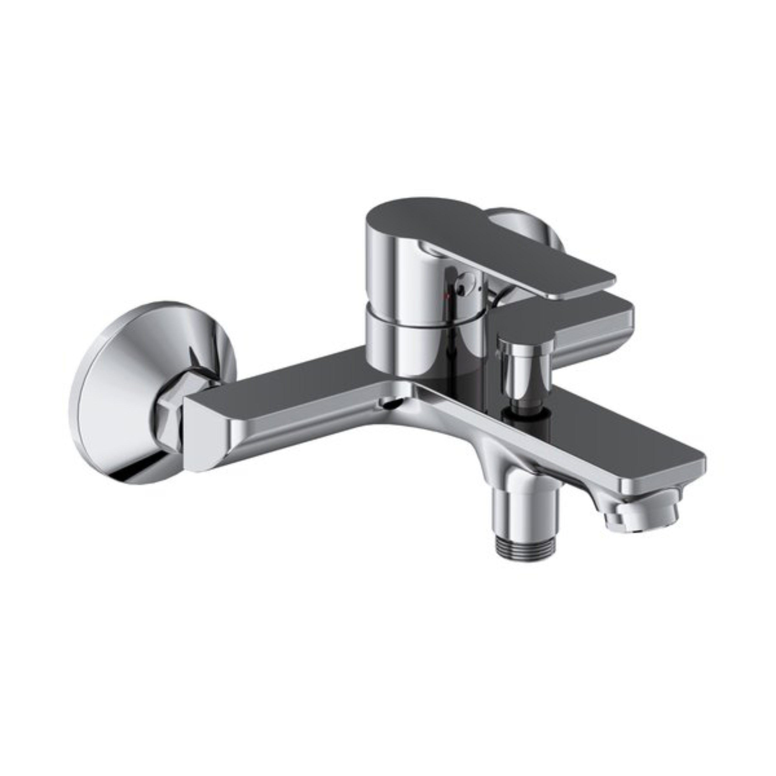 Ravak Solar grifo de bañera y ducha a pared cromo X070485