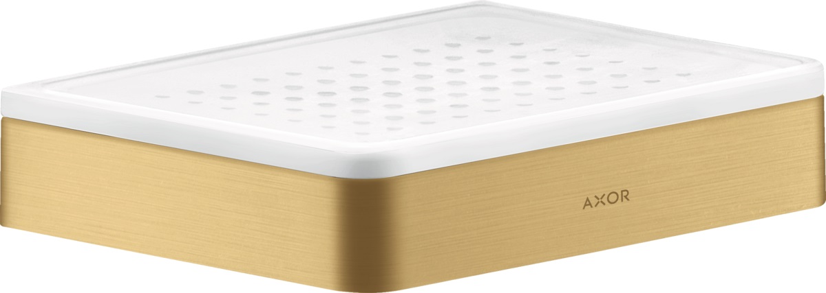 Axor Universal jabonera de pared blanco-oro 42803250