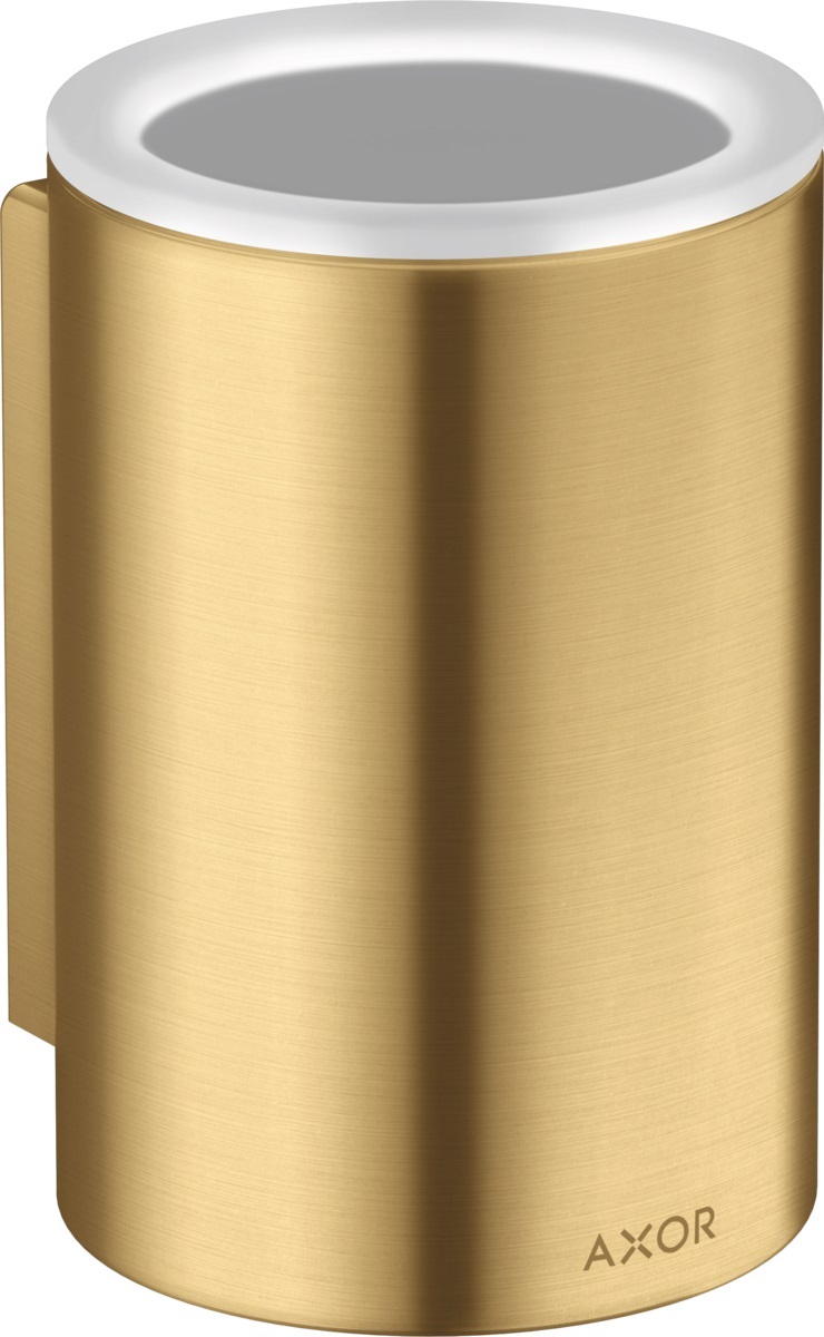 Axor Universal Circular recipiente para cepillos de dientes oro 42804250
