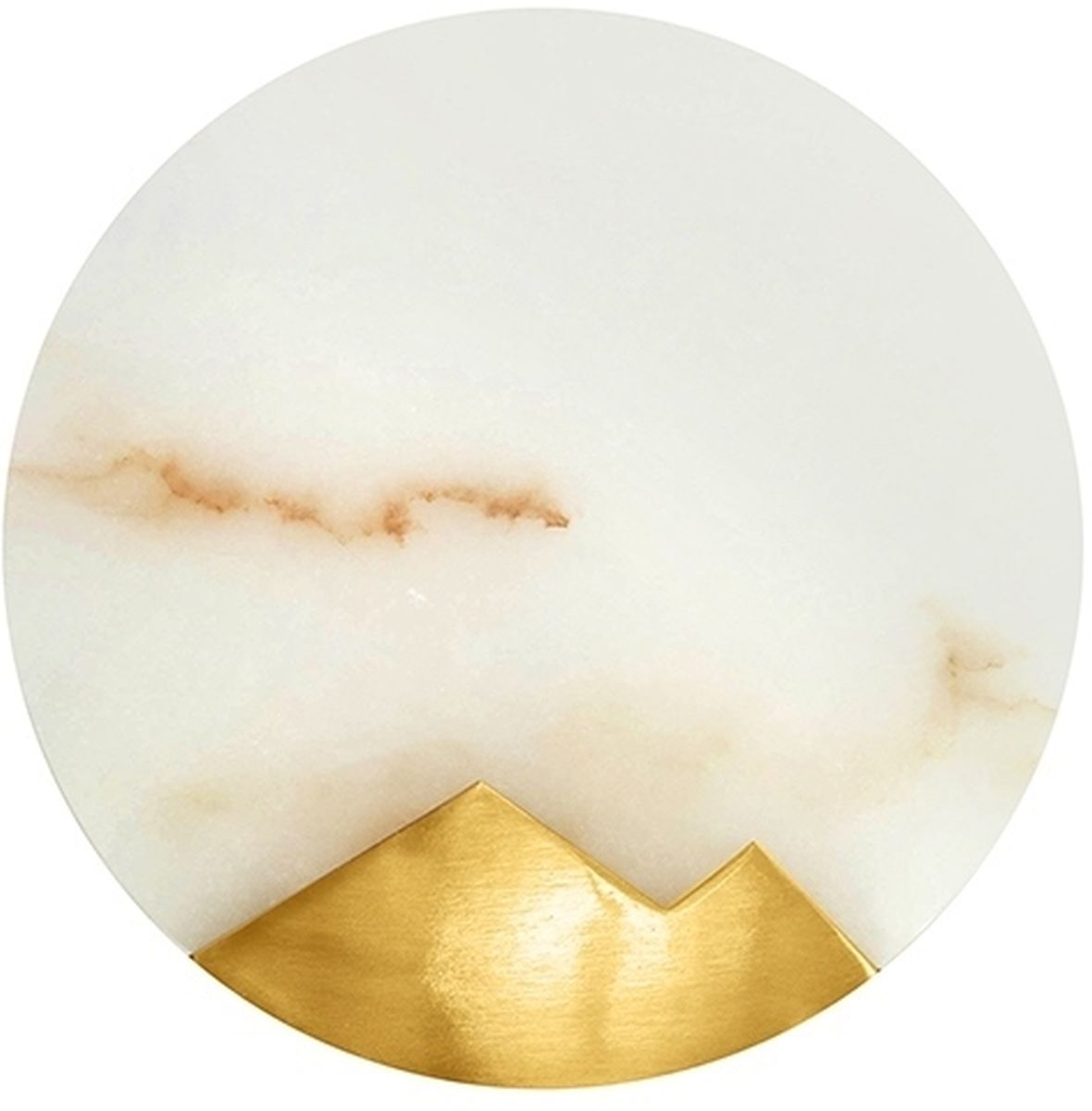 Moosee Luxio lámpara de pared 1x40 W blanco-oro MSE1501100444