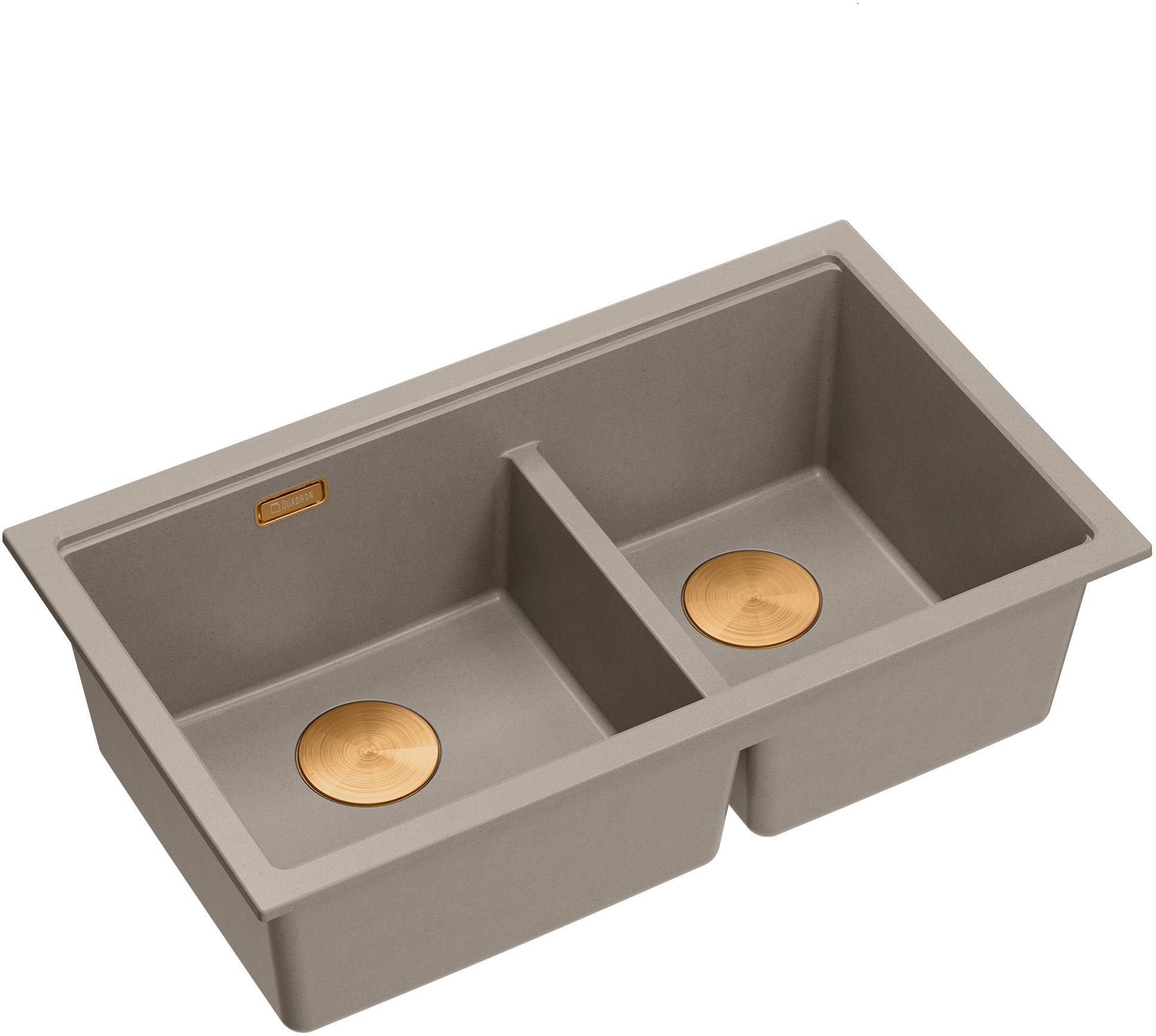 Quadron Logan fregadero graniteq 76x45 cm beige HQL7645U4_PVDC1_U