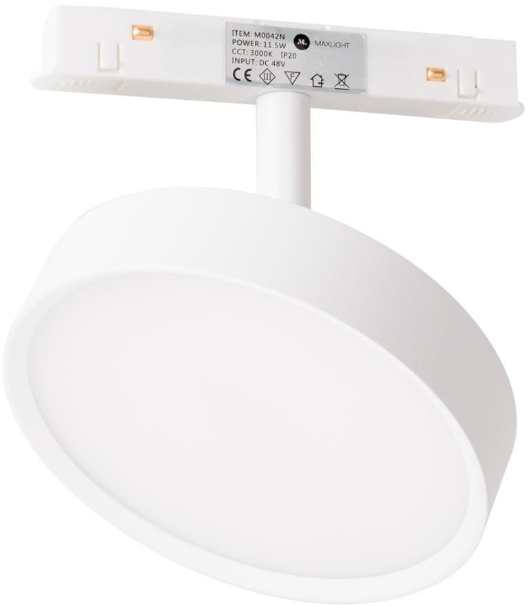 MaxLight Magnetic lámpara magnética 1x11.5 W blanco M0042Z