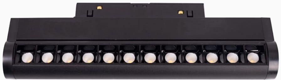 MaxLight Magnetic lámpara magnética 1x12 W negro M0019Z