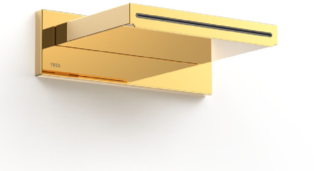 Tres Exclusive caño de grifo bañera oro 29990304OR