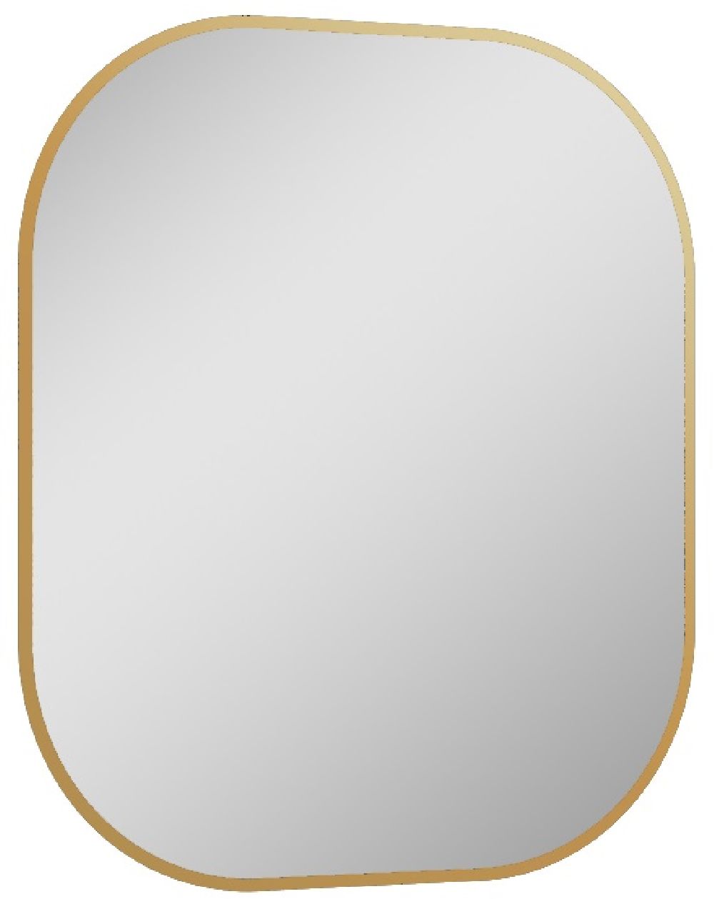 Elita Sharon espejo 60x70 cm oval con iluminación dorado RE060600015570