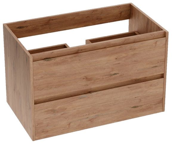 LaVita Tulsa armario 81x46.5x50 cm suspendido, para lavabo nogal 5900378339861