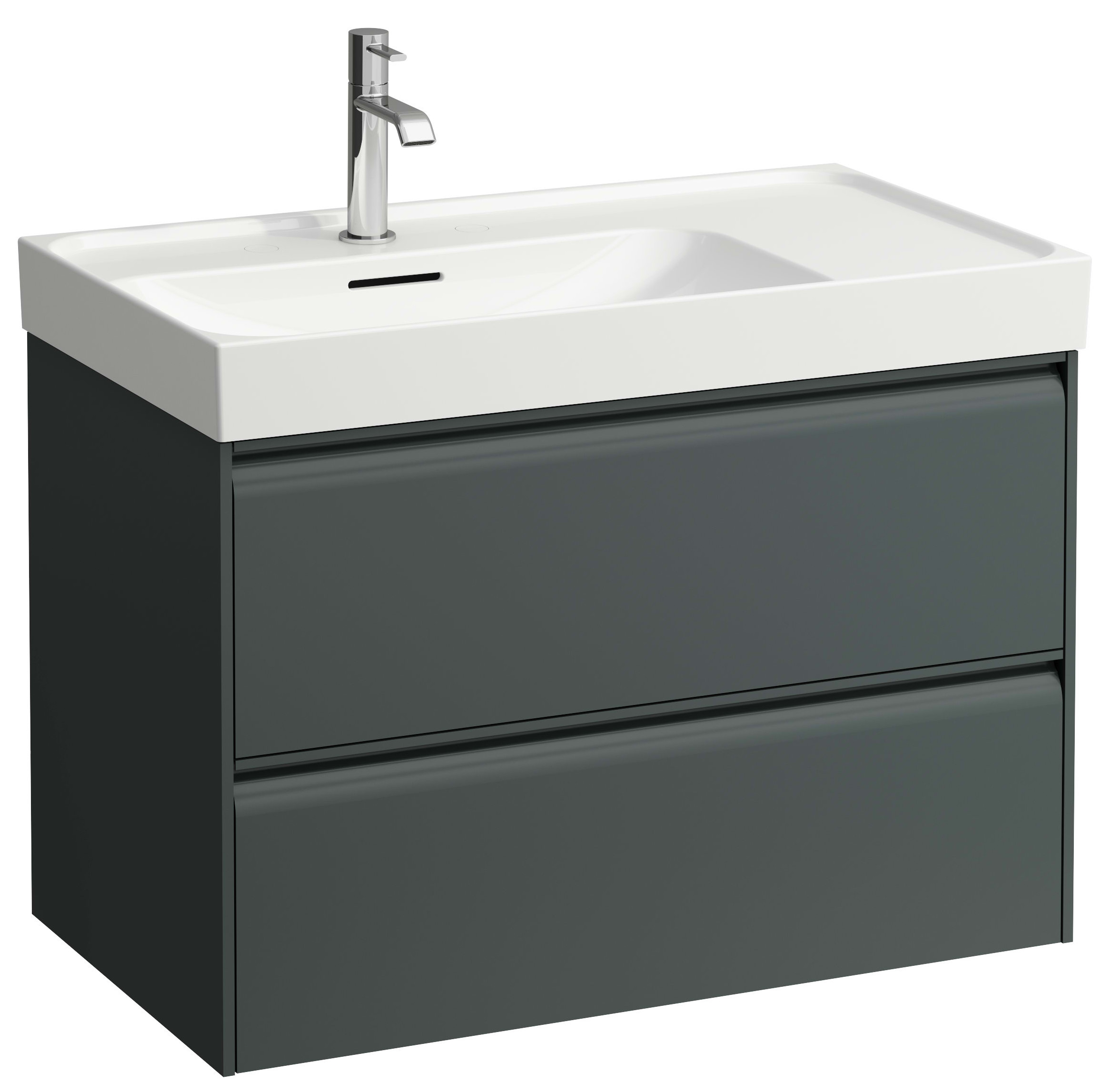 Laufen Meda armario 44.8x78.4x51.5 cm suspendido, para lavabo gris H4216020112661