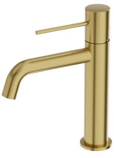 LaVita Orion grifo para lavabo de pie oro 5900378341383