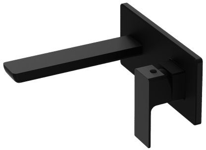 LaVita Aquila grifo para lavabo empotrado negro 5900378342885