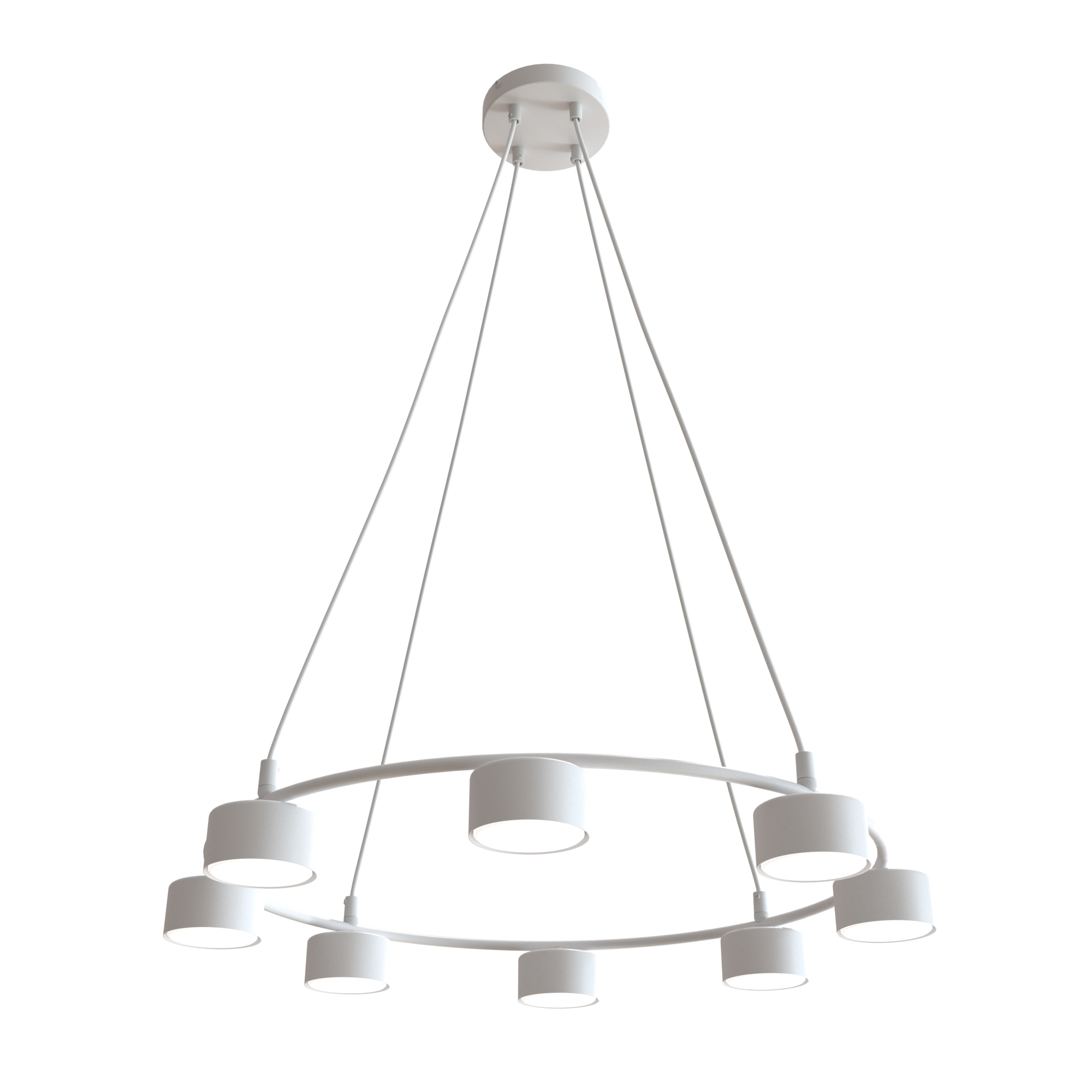 Emibig Starlit lámpara colgante x10 W blanco 1373/8