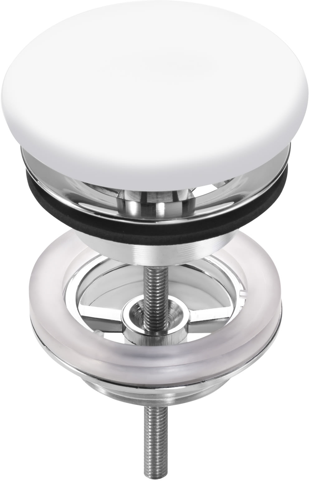 Roca Aqua tapón para lavabo blanco A506403962
