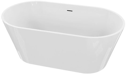 LaVita Mijas bañera exenta 160x79 cm oval blanco 5900378345121