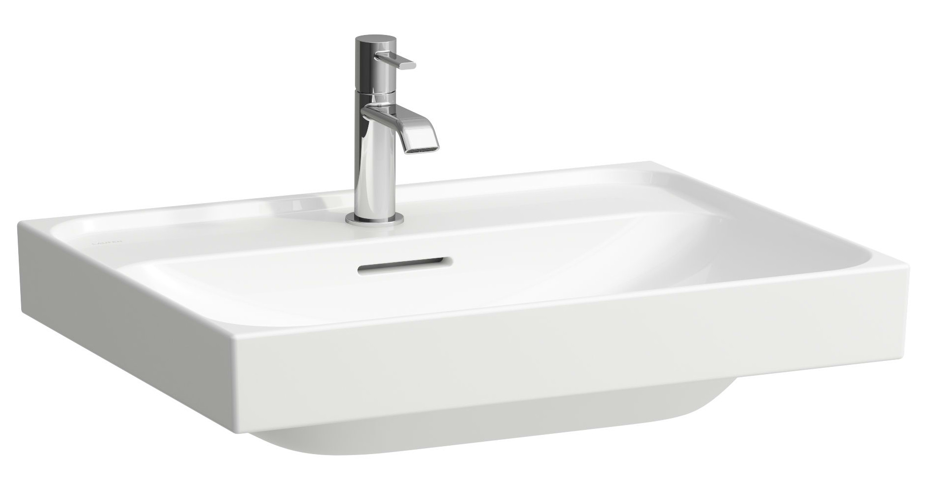 Laufen Meda lavabo 60x46 cm rectangular clásico blanco H8161130001091