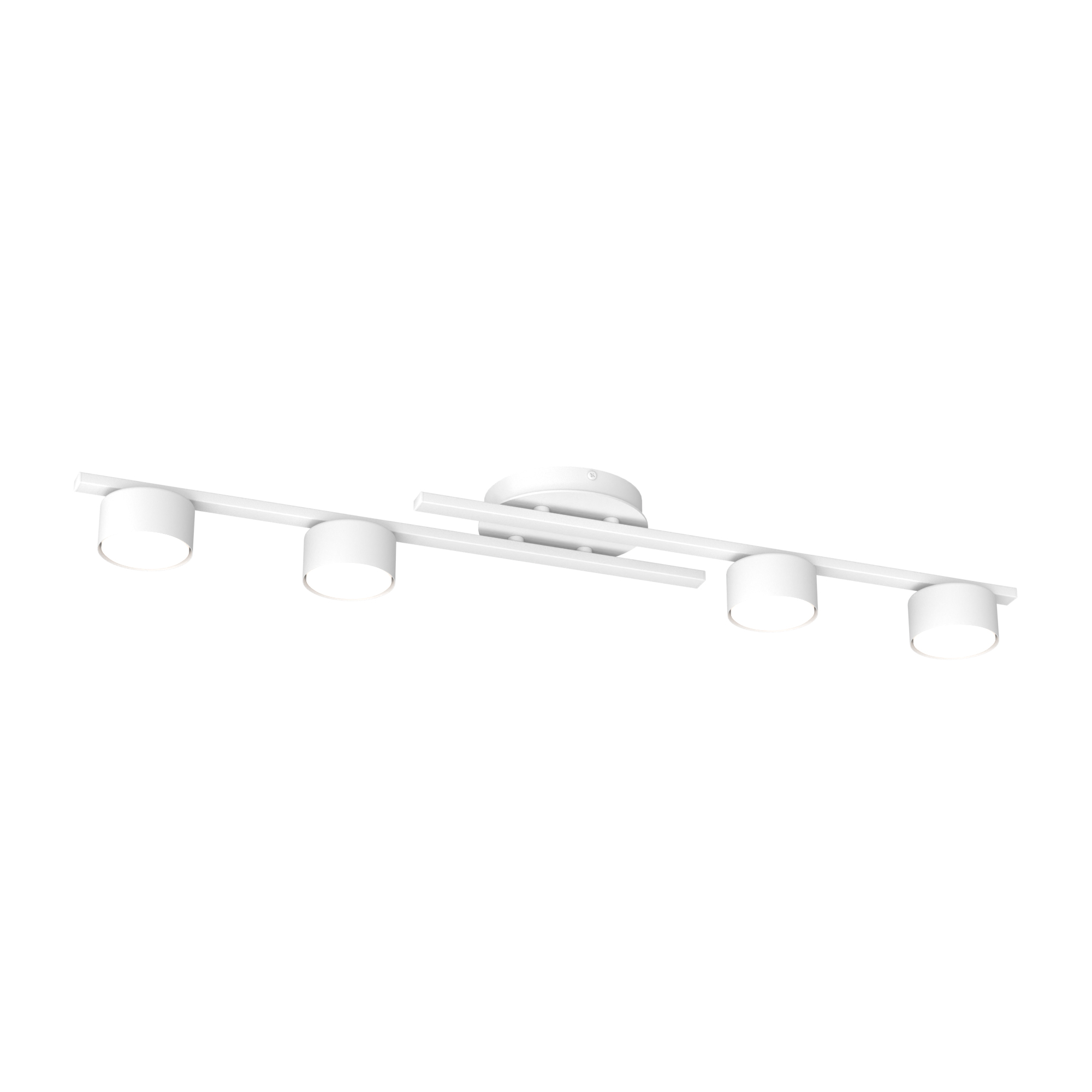 Emibig Fragment lámpara de techo 4x12 W blanco 1418/4