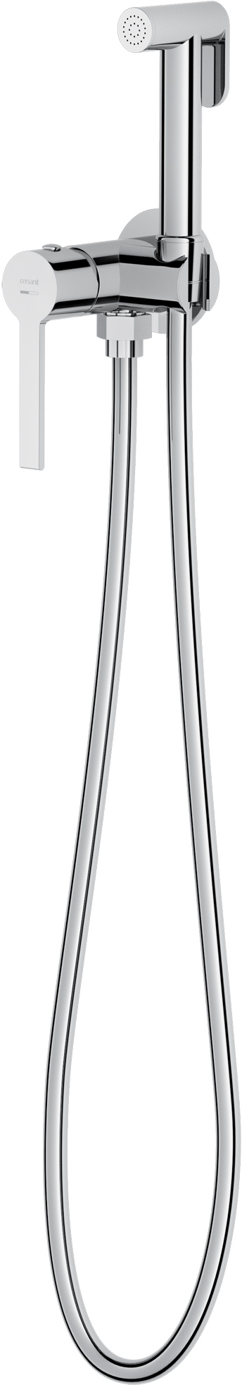 Cersanit Virgo grifo de bidé con rociador empotrado cromo S951-870