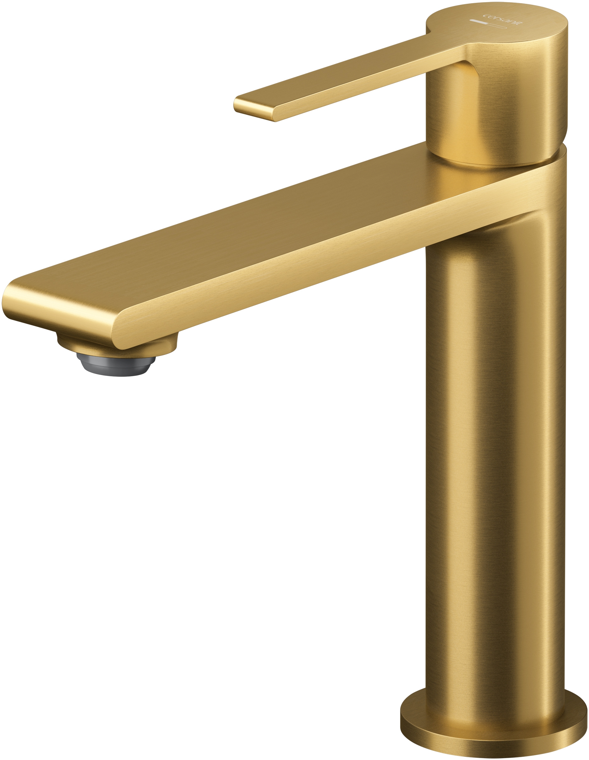 Cersanit Virgo grifo para lavabo de pie oro S951-865