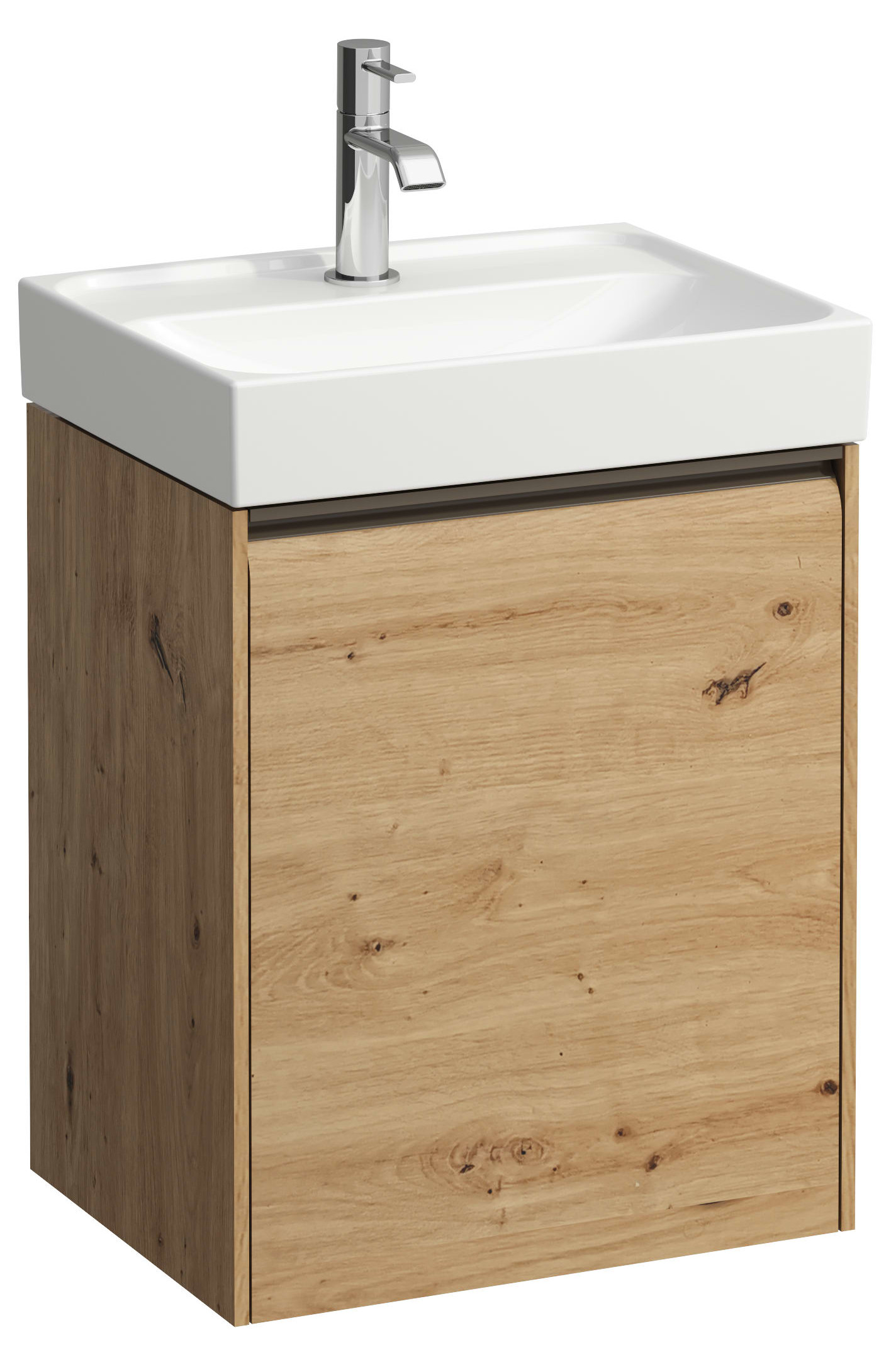 Laufen Meda armario 43.7x33.9x51.5 cm suspendido, para lavabo roble H4215420112671