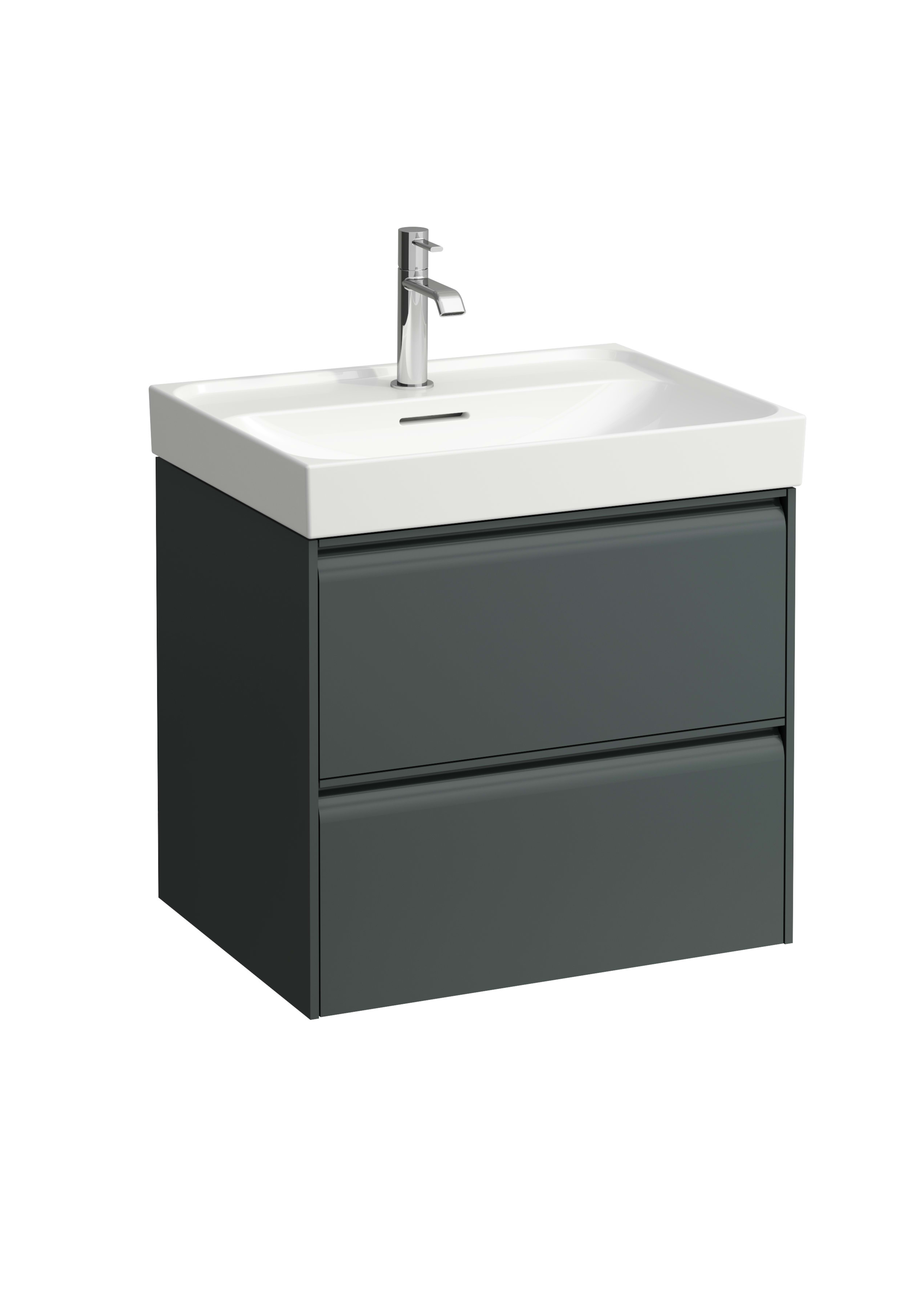 Laufen Meda armario 58.4x44.8x51.5 cm suspendido, para lavabo gris H4215720112661