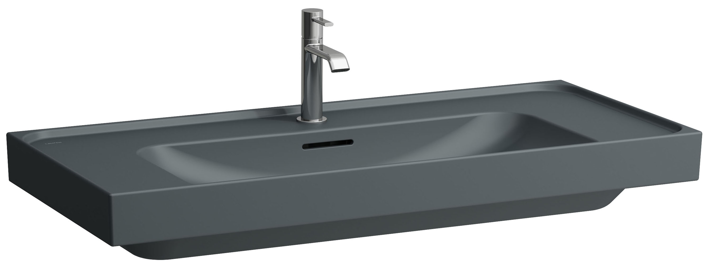 Laufen Meda lavabo 100x46 cm rectangular clásico mate H8161197581091