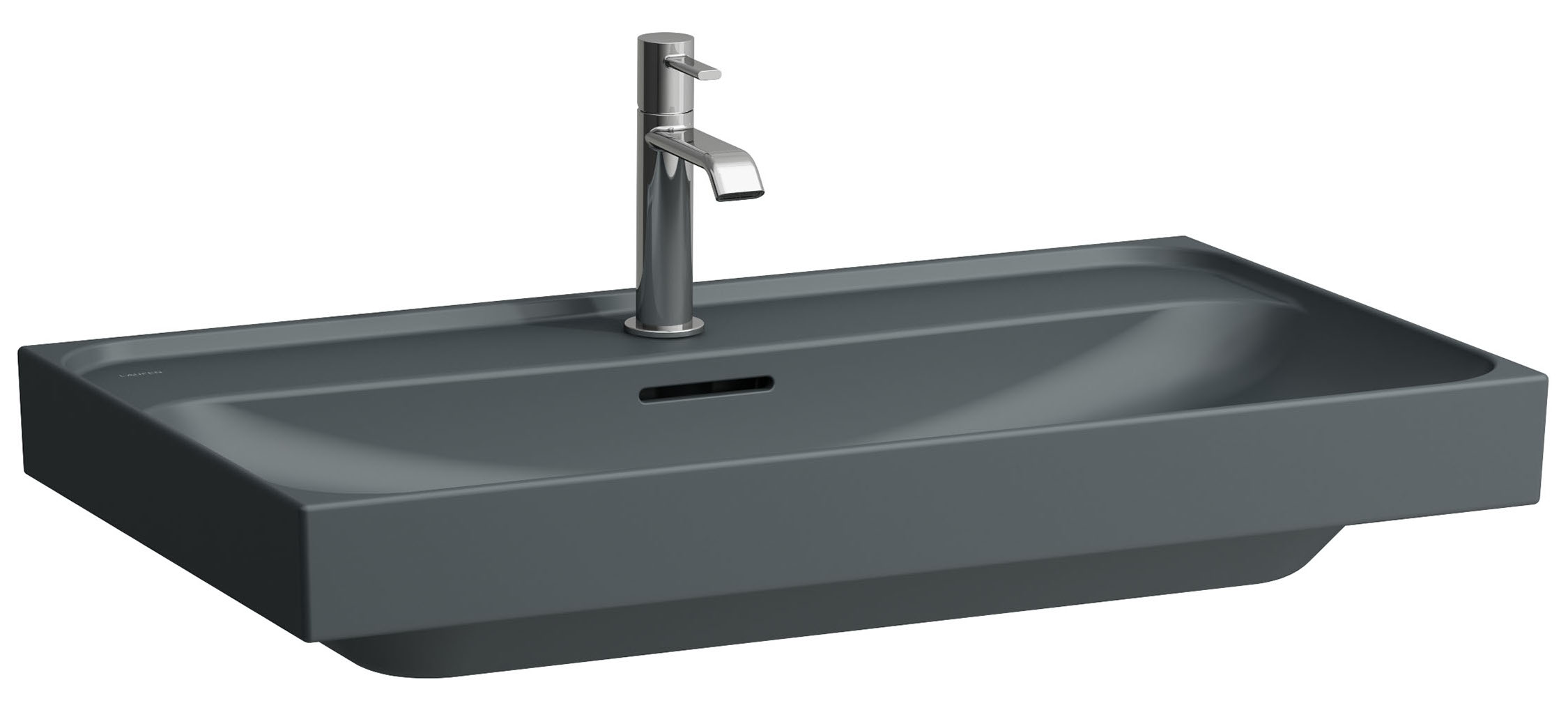 Laufen Meda lavabo 80x46 cm rectangular clásico-para mueble mate H8101177581091