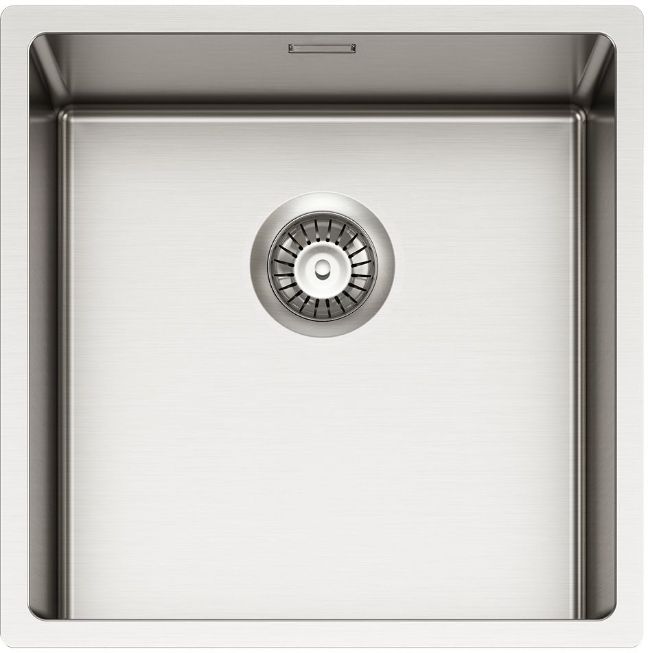 Alveus Nox fregadero de acero 44x44 cm acero 1149924