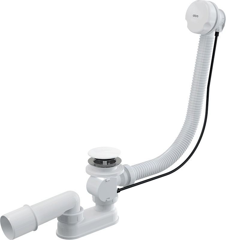 Alca sifón para bañera blanco A51BM-80