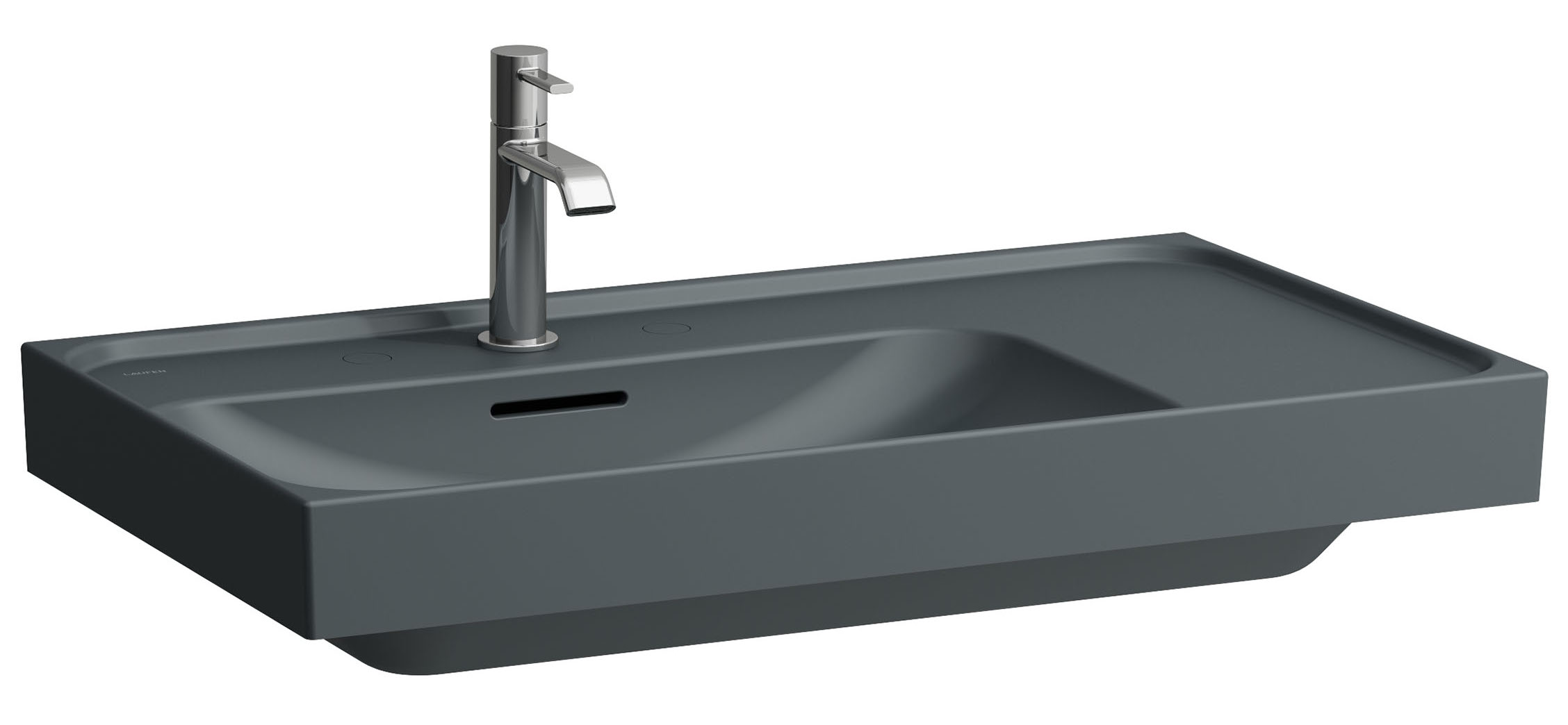 Laufen Meda lavabo 80x46 cm rectangular clásico-para mueble mate H8171167581041
