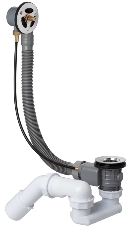 Kronenbach Krontec sifón para bañera cromo 601904 KB