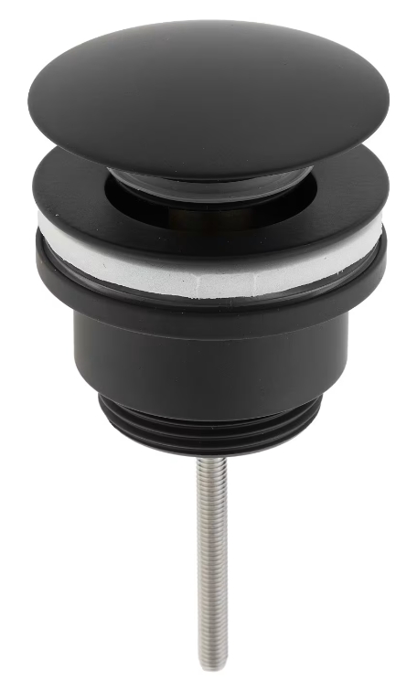 Kronenbach Universal tapón para lavabo negro 41 321 700 0001 SM