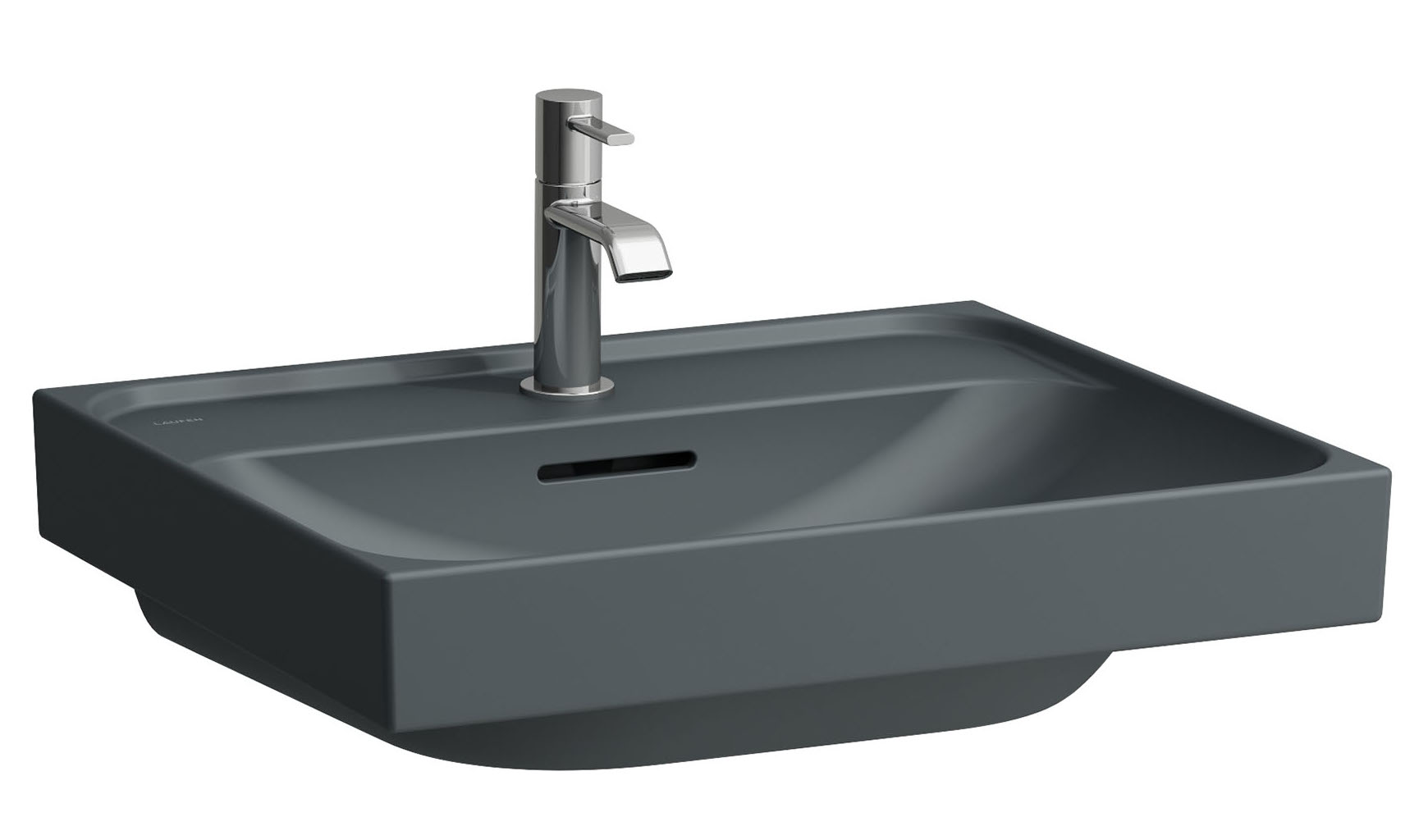 Laufen Meda lavabo 55x46 cm rectangular clásico mate H8161127581041