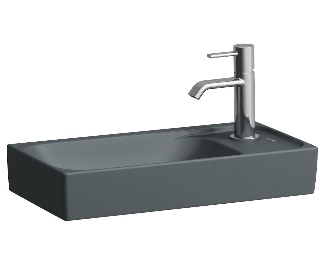 Laufen Meda lavabo 46x23.5 cm rectangular clásico-para mueble mate H8151137581141