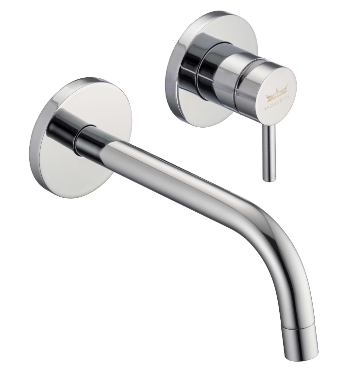 Kronenbach Lima 2.0 grifo para lavabo empotrado cromo 100.1814CRKBN