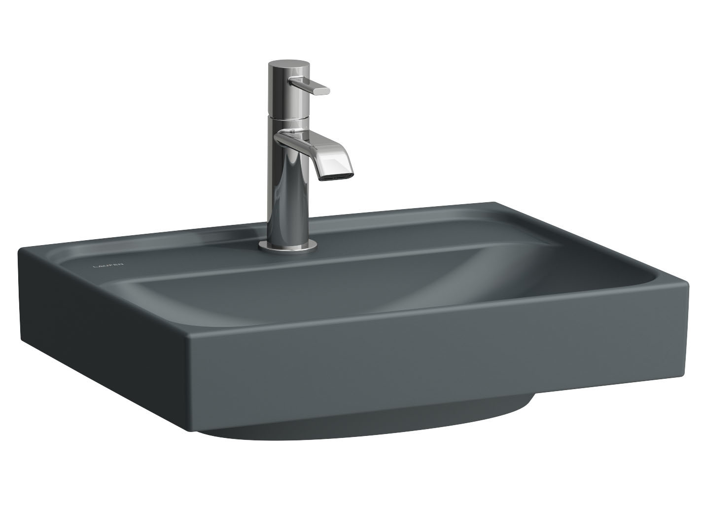 Laufen Meda lavabo 45x35 cm rectangular clásico mate H8161117581041