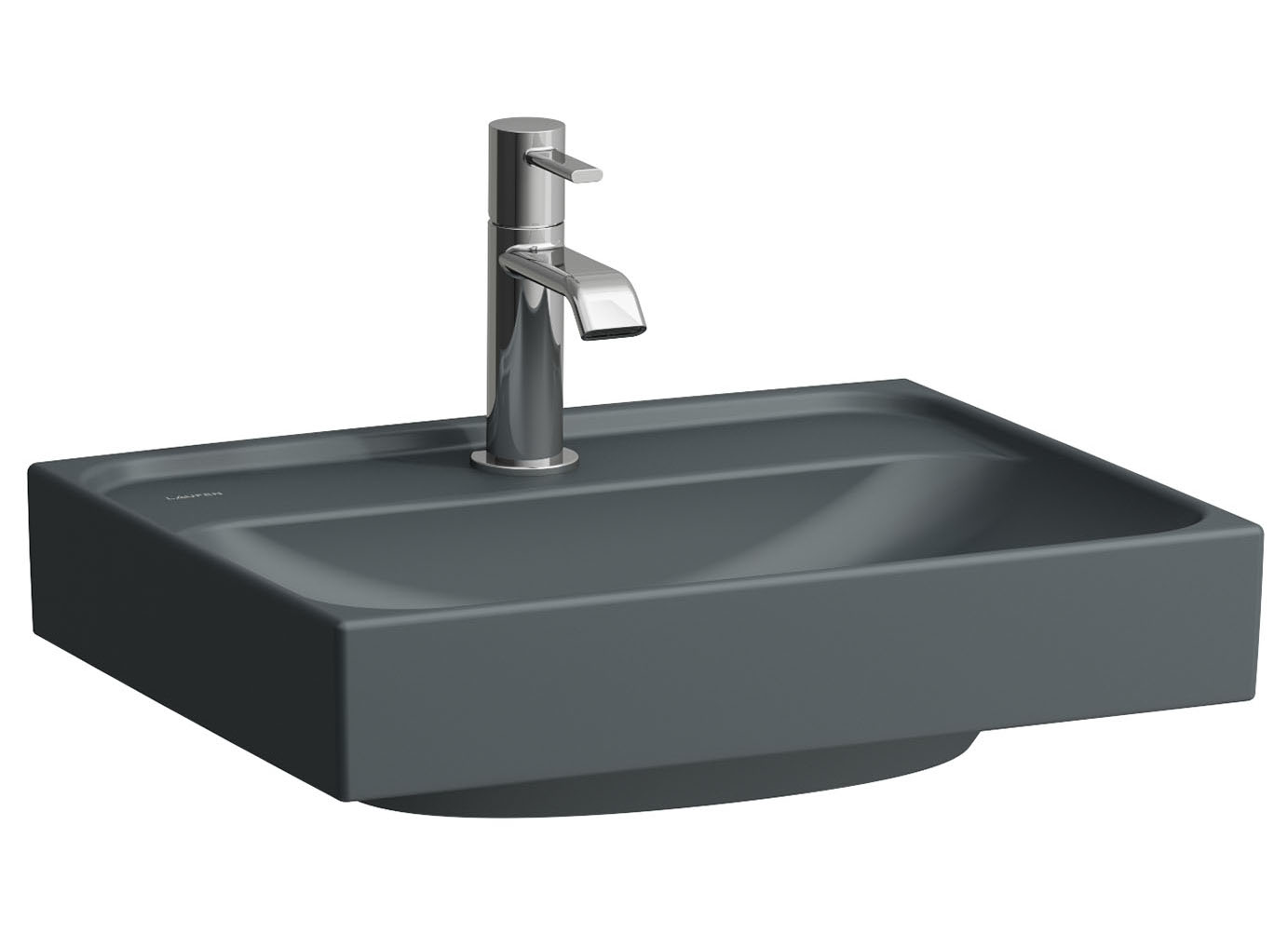 Laufen Meda lavabo 45x35 cm rectangular clásico-para mueble mate H8151117581041