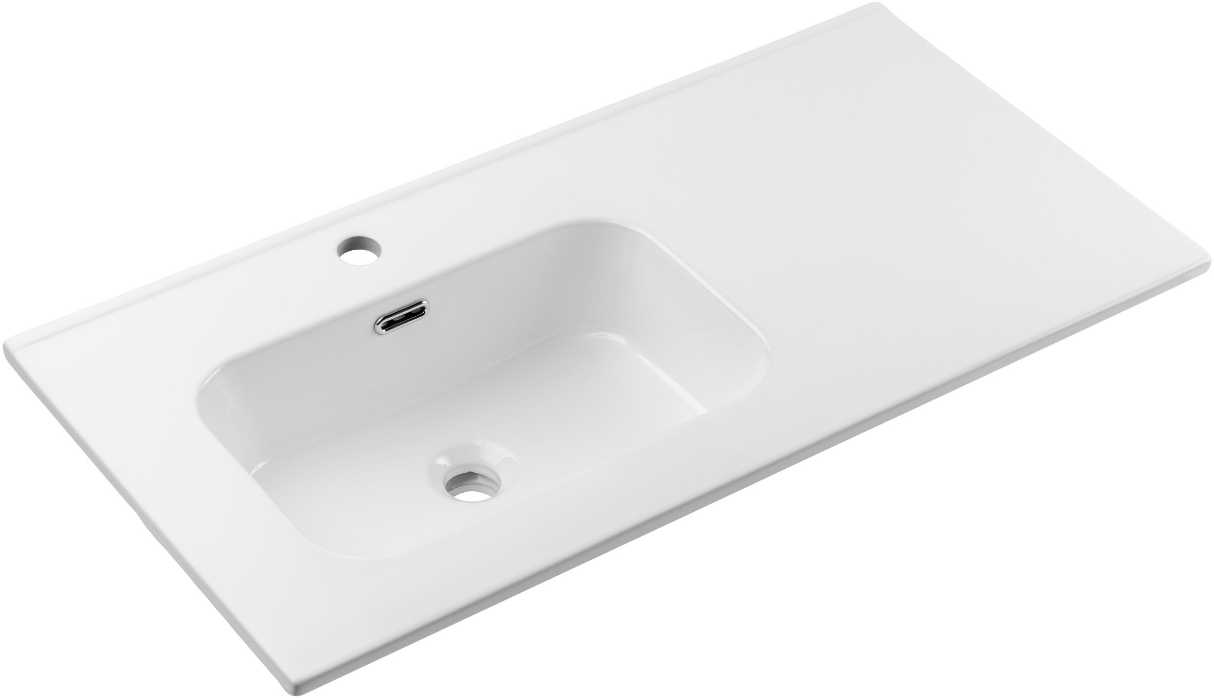 Comad Go 2 lavabo 91x46 cm rectangular para mueble blanco GO 2 90CM L DP ( E-8095-90L )