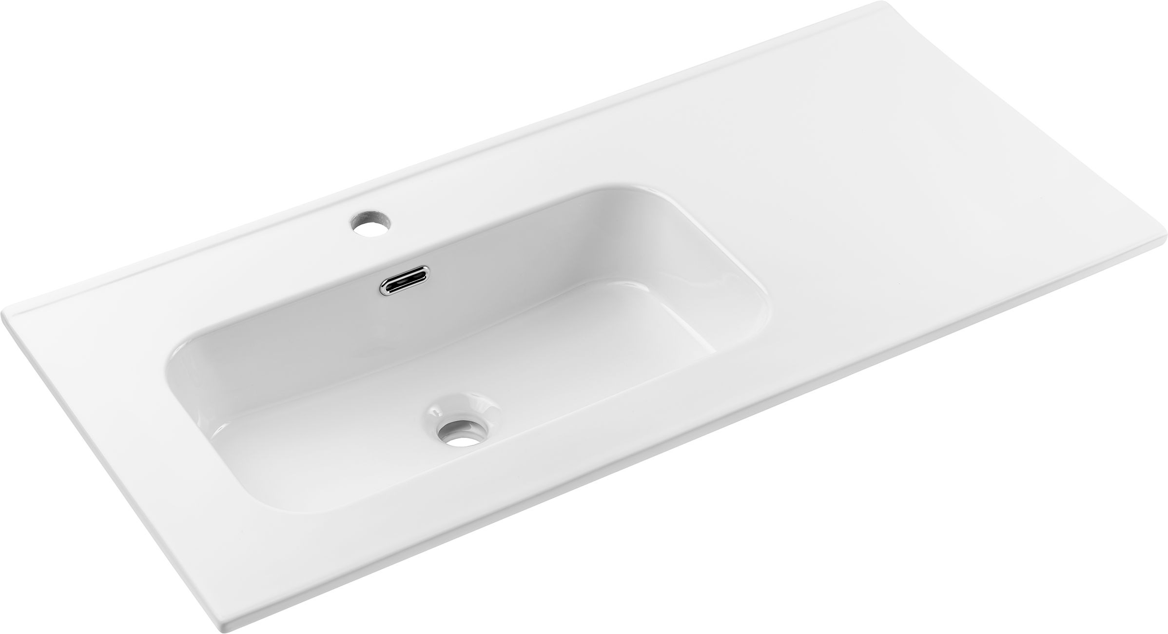 Comad Go 2 lavabo 101x46 cm rectangular para mueble blanco GO 2 100CM L DP ( E-8095-100L )